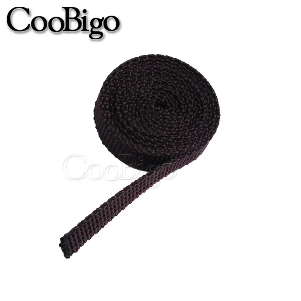 1 yards Assorted Colors 3/8"(10mm) Polypropylene PP Webbing Ribbon Band Strap Dog Collar Harness Outdoor Backpack Bag Parts 