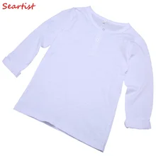 Seartist Baby Girls 100% Cotton T-shirt Girl Plain White Long-sleeved Tee Kids Spring Tshirt Bebe Baby Girl Clothes 2019 New 30 Seartist Baby Girls 100% Cotton T-shirt Girl Plain White Long-sleeved Tee Kids Spring Tshirt Bebe Baby Girl Clothes 2019 New 30