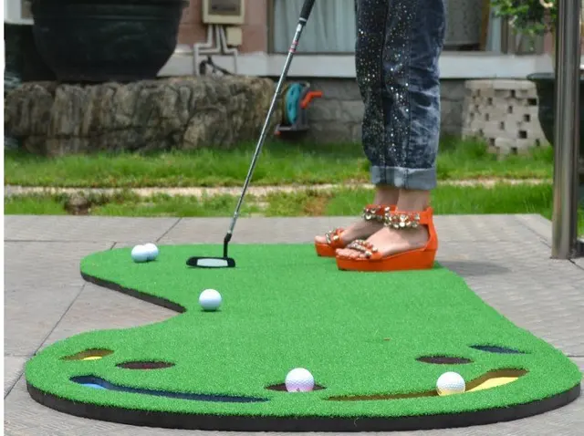 Indoor golf trainingsgerät Golf putting praxis gerät set Mini übung ... Indoor golf trainingsgerät Golf putting praxis gerät set Mini übung ...