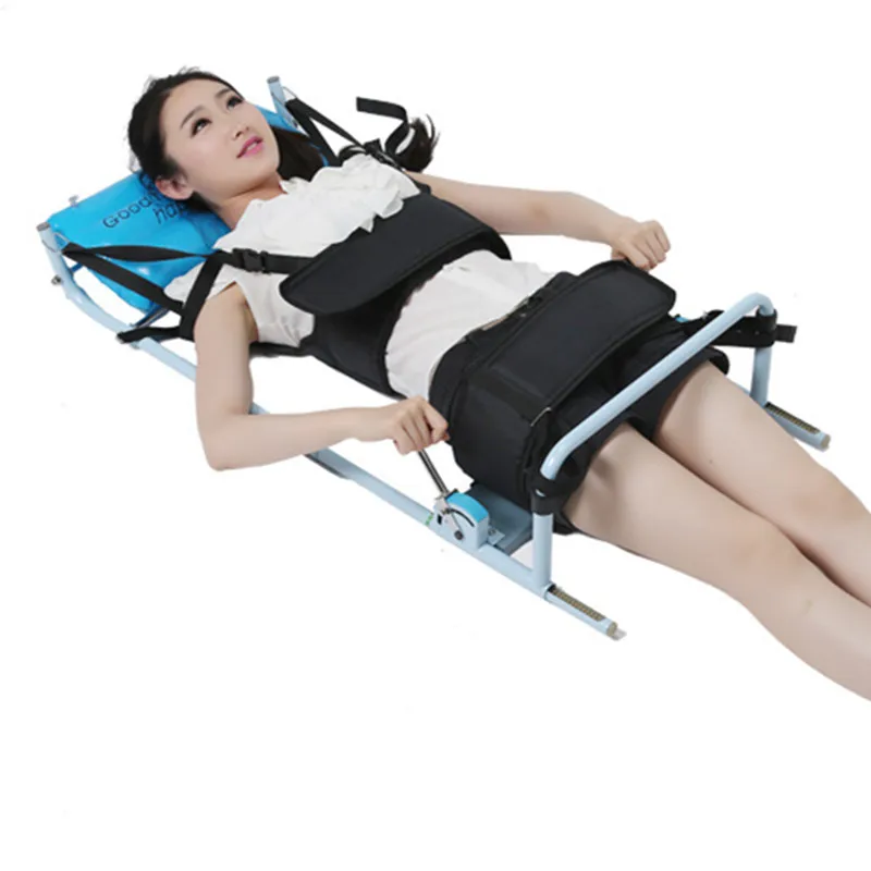 Cervical Spine Lumbar Traction Bed patent Spondylosis Therapy Massage