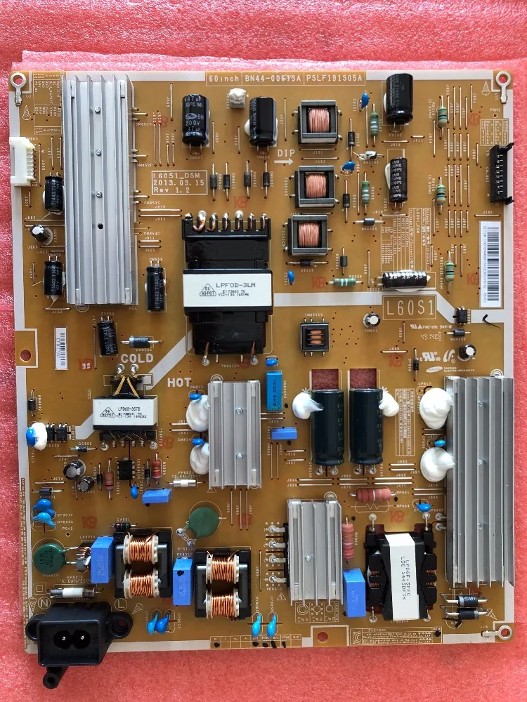 

New original for Samsung UA60F6300AJ Power Board BN44-00613A PSLF191S05A L60S1_DSM