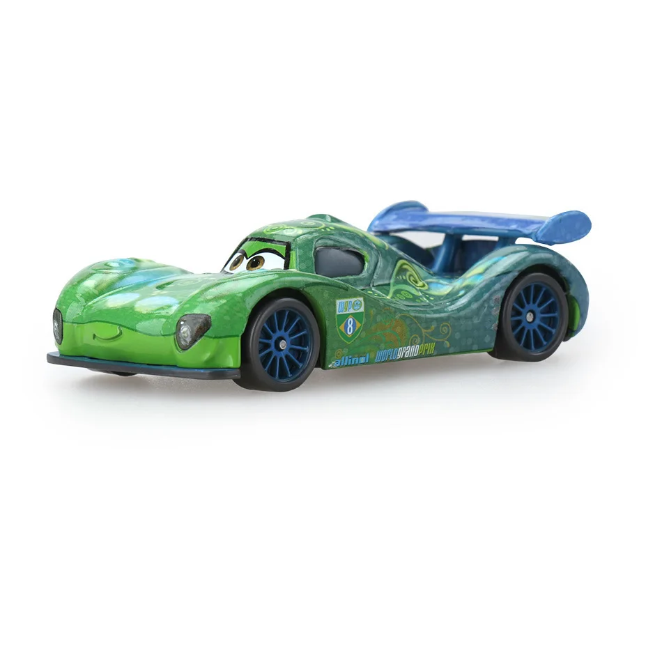 Disney Pixar Cars 2 34 Style Lightning Mcqueen Mater 1:55 Diecast Metal Alloy Model Car Birthday Gift Toys For Children Boys