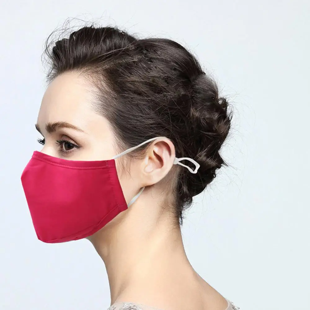 Анти PM2.5 дыхательная маска мягкий хлопок дымка клапан Анти-пыль рот маска фильтр с активированным углем респиратор Рот-защитная маска лицо
