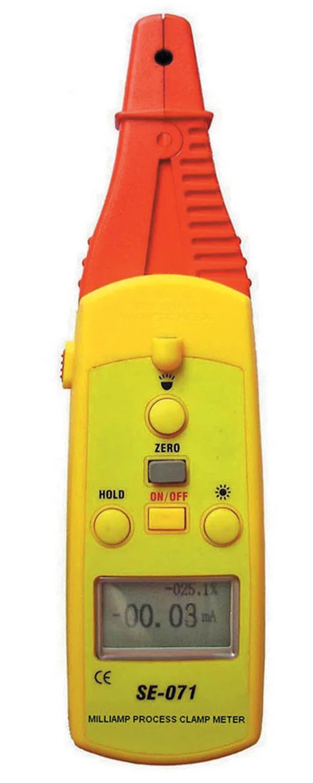 

SE-071 Process Clamp Meter,0.01mA low current resolution;self-calibrate in each measurement