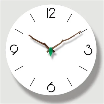 

12 Inche Clock Digital Quartz Mute Arabic Numbers Modern Design Wall Clock for Living Room Kitchen Study Europe Hanging Watch