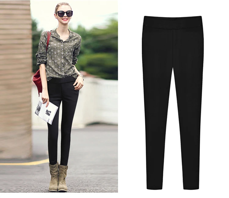 5xl plus size pants font b women b font spring autumn 2016 bermuda feminina fashion thin