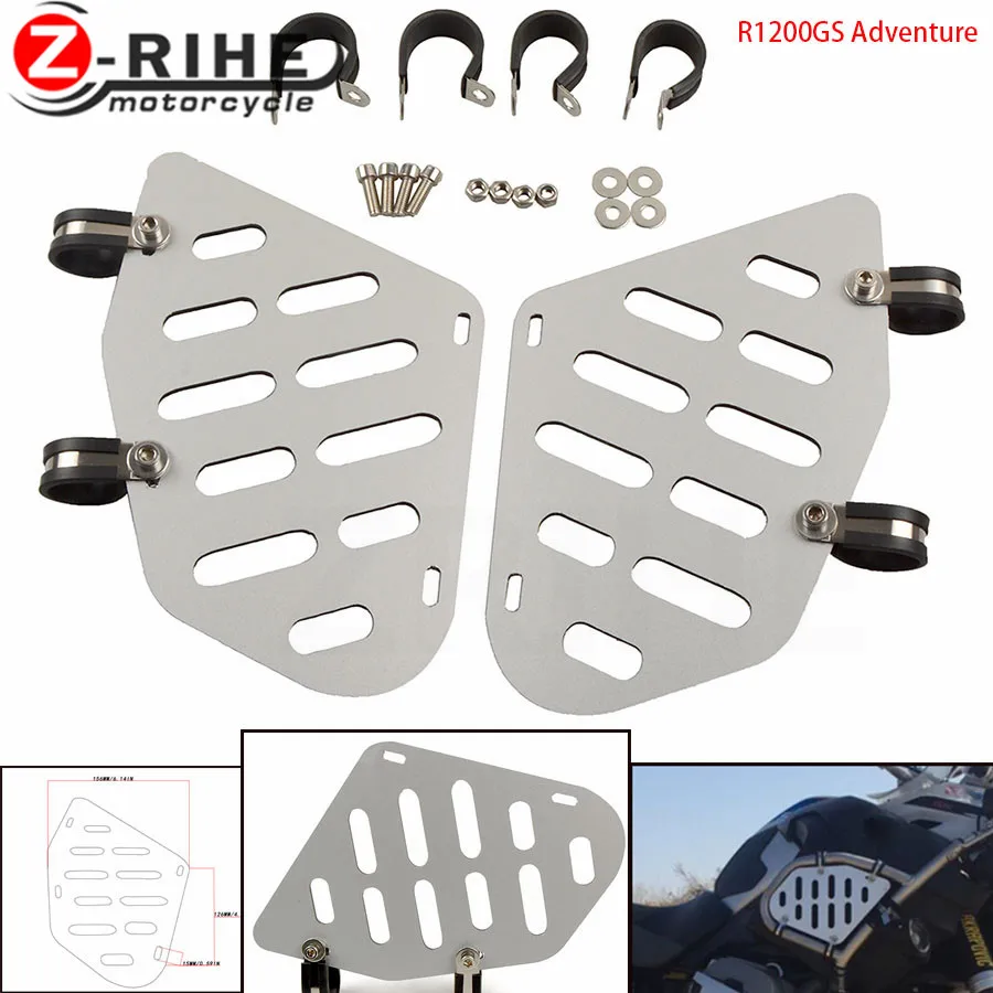 Motorcycle Tank guard protection For BMW R1200GS Adventure Triple Black