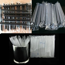 100 шт./упак. пластиковые большие бубовые Пузырьковые жемчужины чай Питьевая Jumbo smoomie Shake соломинки