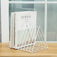 Новинка, металлические подставки для книг, 9 слотов, журнал, газета, карты, запись, дисплей, подставка, держатель, органайзер для офиса, компании, Настольный