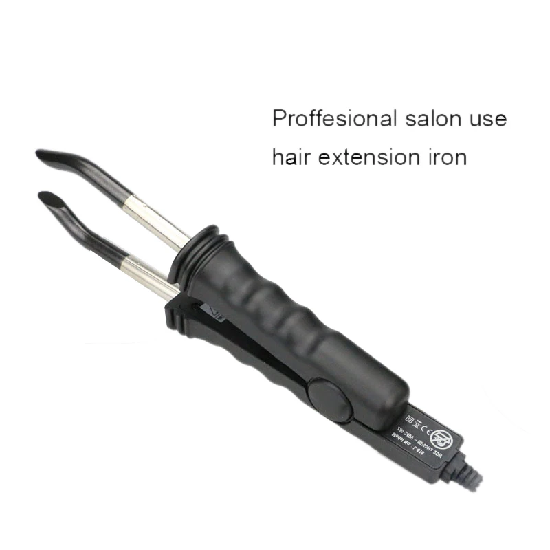 Hair Extension Iron Keratin Bonding Tools Heat Connector Eu Plug