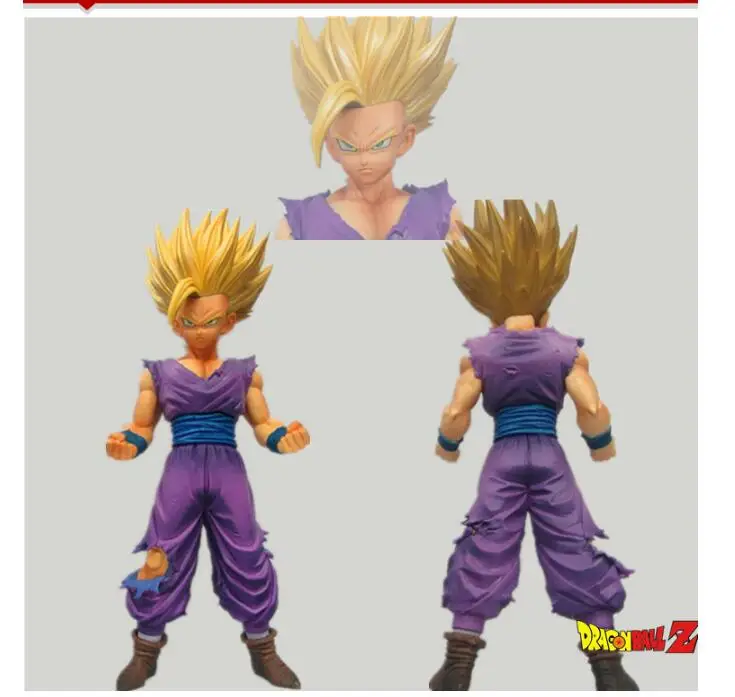 

PVC Materil Anime Dragon Ball Z Super Saiyan Son Gohan Character Master Star Piece Statue Collection Toy Model