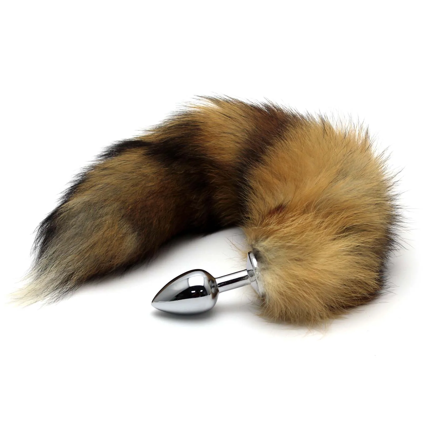 Massager Stopper Fox Tail Metal Toy Gags & Practical Jokes Toy