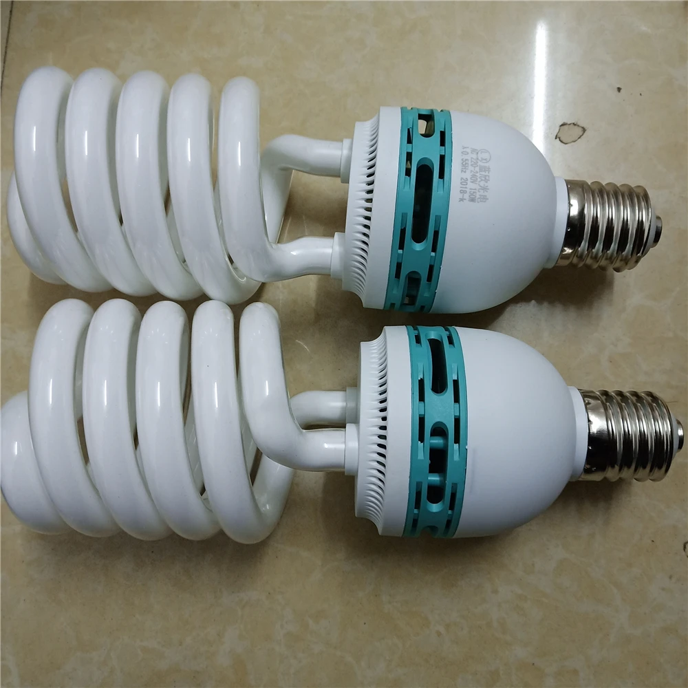 AC170-240V E27 E40 125 Вт 150 Вт 200 Вт спиральная трубка энергосберегающая лампа флуоресцентная лампа FCL лампа высокой мощности