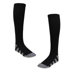 Compression Socks Men Leg Support Stretch Outdoor Sports Socks Knee High Nylon Sports Socks Black White Deodorant Bicycle Wear Compression Socks Men Leg Support Stretch Outdoor Sports Socks Knee High Nylon Sports Socks Black White Deodorant Bicycle Wear