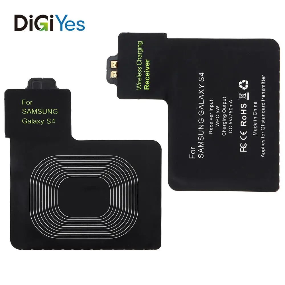 

5V 750mA Current WPC 5W QI Wireless Charging Receiver Patch Pad Wireless Charger Receiver Sticker for Samsung Galaxy S4