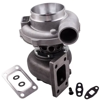 

GT3076R GT30 GT3037 Turbocharger 500HP T3 Turbo External Wastegate Water Cold for 3.0L-5.0L Engine Water & Oil Cold