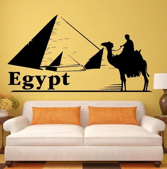 

Wall Stickers Egypt Pyramids Tourism Travel Agency Desert Bedouin Decal