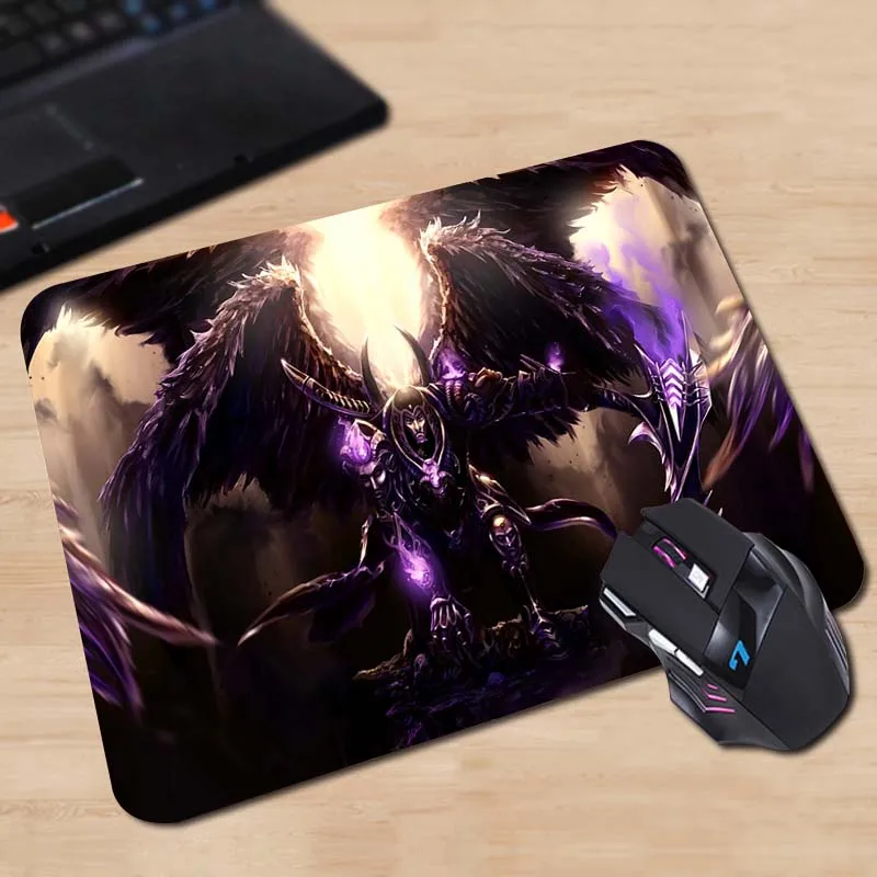 Новый игровой коврик для мыши ПК компьютерный Ноутбук резиновый Fenrir Smite Коврик