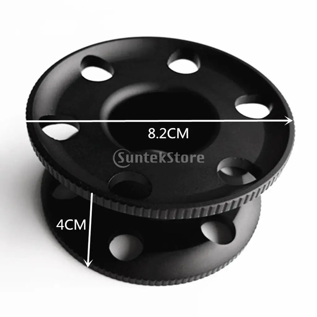 2Pcs Scuba Dive Compact Finger Spool Guide Line Reels Cave Wreck Diving Snorkeling Water Sports Equipment 