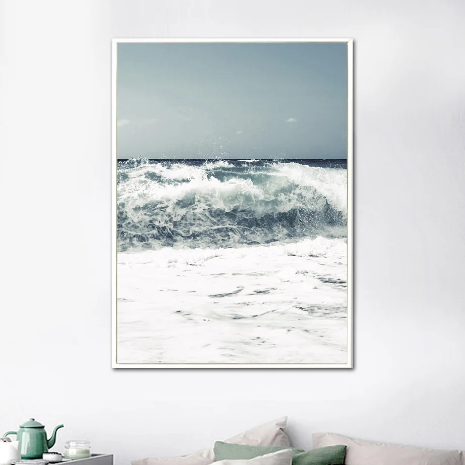 Sea-Wave-Geometric-Heart-Quotes-Happy-Wall-Art-Canvas-Painting-Nordic-Posters-And-Prints-Wall-Pictures (2)