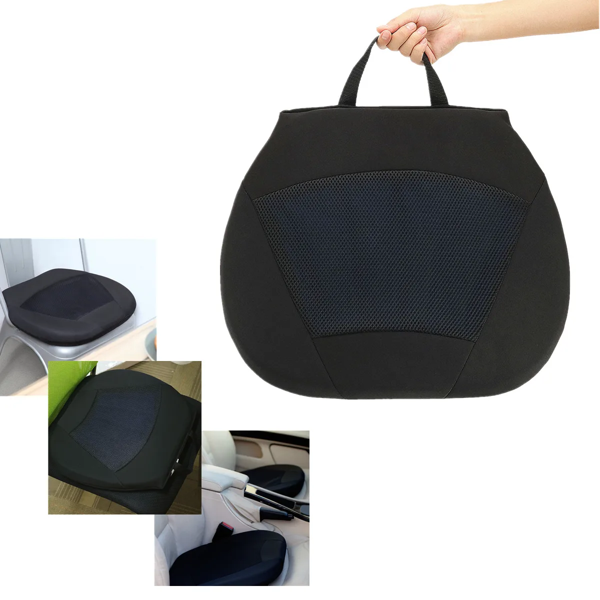 Breathe Gel Car Seat Cushion Pad Driver Lumber Support Office Chair Car