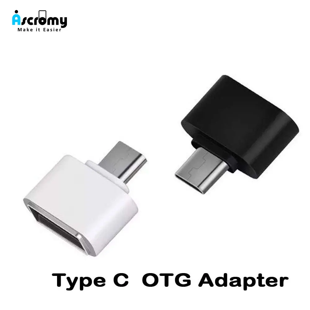 

Ascromy 3PCS USB C OTG Adapter For Huawei P20 Lite Xiaomi Redmi Note 7 Pro Samsung Galaxy S9 S8 Plus Oneplus 6 6T 5 Type C Phone