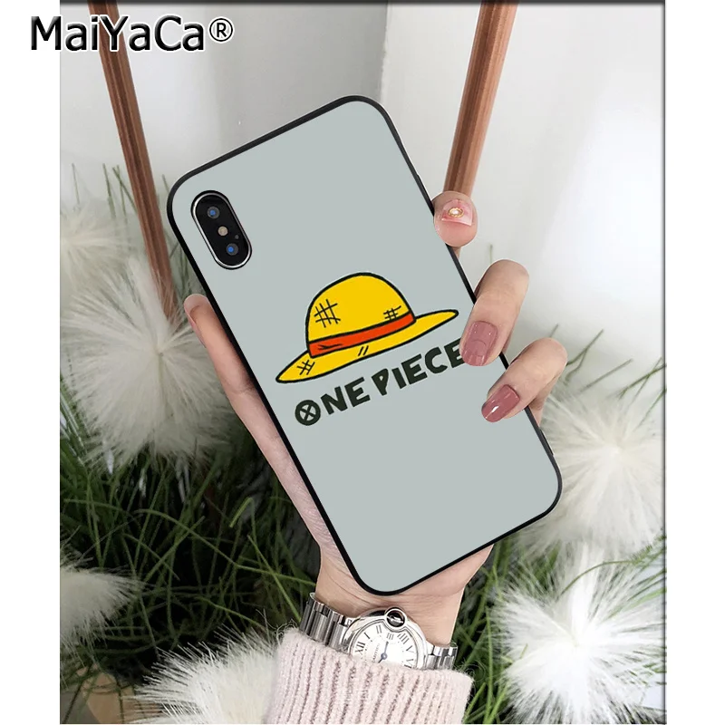 MaiYaCa one piece Monkey D Луффи Зоро ТПУ мягкий черный чехол для телефона iPhone X XS MAX 6 6S 7 7plus 8 8Plus 5 5S XR