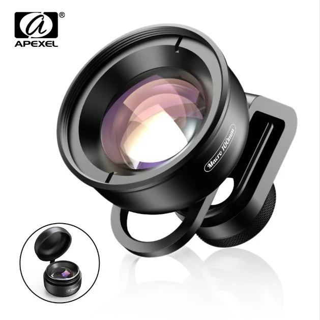

HD Optic Camera Phone Lens 100mm Macro Lens 10x Super Macro Lenses For iPhonex XS MAX Samsung S9 All Smartphone
