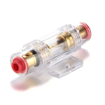 

WSFS Hot 4/8 Gauge Fuse Holder Fuse Holder 80A Car Audio Part Electronics