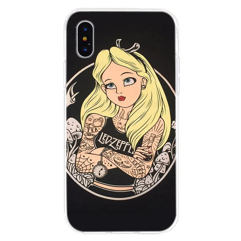 Ультратонкий чехол для мобильного телефона с рисунком iPhone 6 6s 7 8 plus XS Max X XR