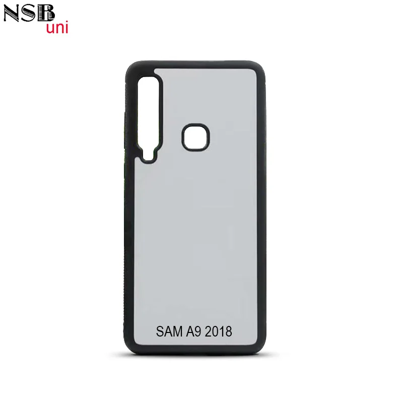 

NSBuni Soft Rubber Phone Case Covers For Samsung A9 2018 Sublimation Blank Cell Phone Protective Phone Case DIY Phone Cases