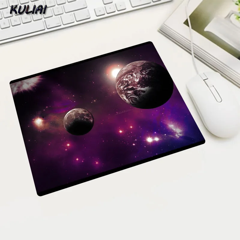 XGZ Вселенная звездное небо 22x18 коврик для мыши маленькие коврики семейный ноутбук геймер резиновый коврик для мыши Коврик для мыши Настольный игровой коврик для мыши Коврик для чашки