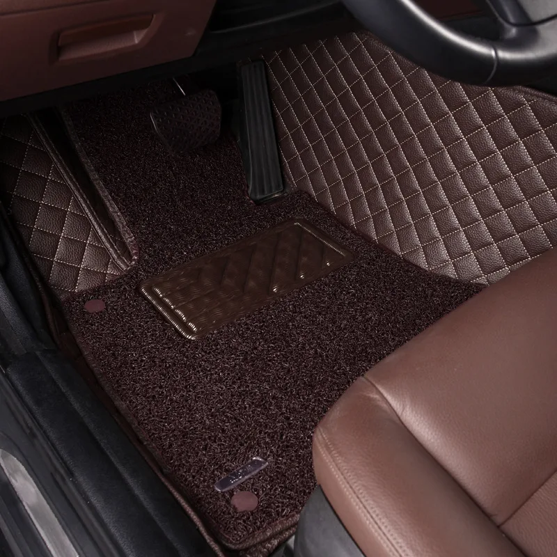 

HLFNTF Custom Car floor Mat for Suzuki Jimny Swift SX4 vitara Kizashi Non-slip Wearproof Carpets car mat