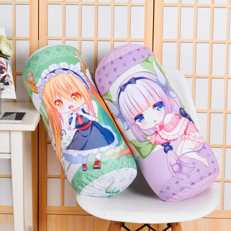 Новая аниме Колонка Kobayashi san Chi no Maid Dragon Moe Madness подушка для шеи украшение кровати