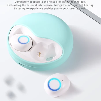 

K10 TWS Wireless Bluetooth5.0 Earphone Noise reduction 3D stereo headset hands free with charging box gift