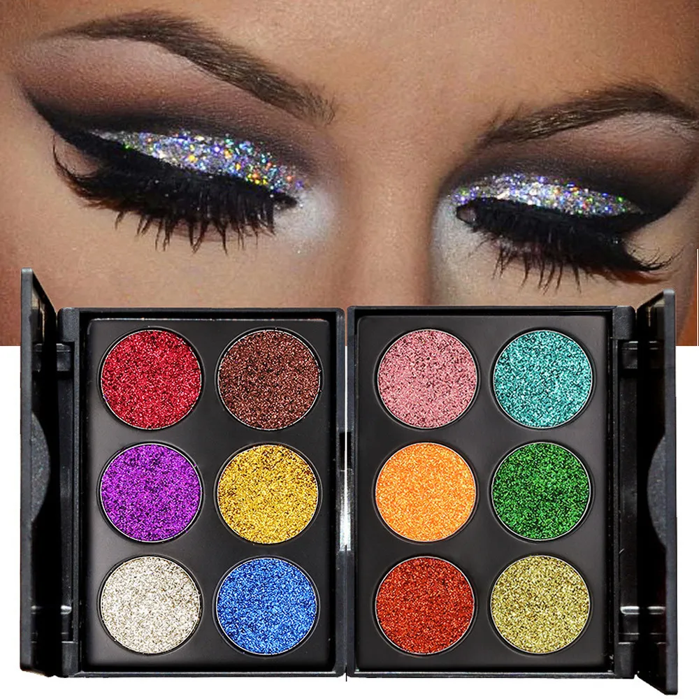 

2019 Fashion New Shimmer Glitter Eye Shadow Powder Palette Matte Eyeshadow Cosmetic Makeup tools