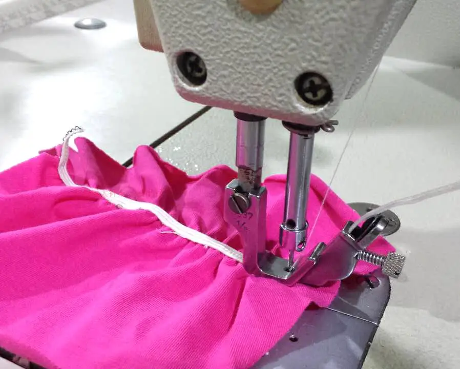 Elastic Shirring Presser Lockstitch