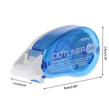 

Mini Double Sided Adhesive Roller Tape Glue Dot Liner Petit Disposable For DIY Drop Shipping Support