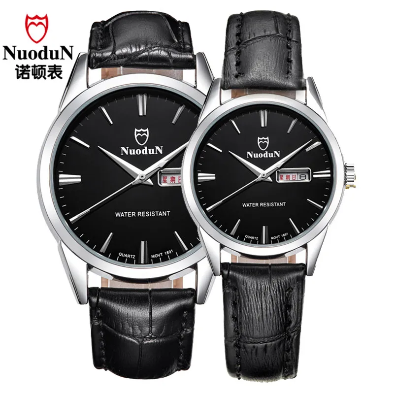 Couple Watches For Lovers Luxury Brand Fashion Leather Quartz Watches For Men And Women Relogio Masculino