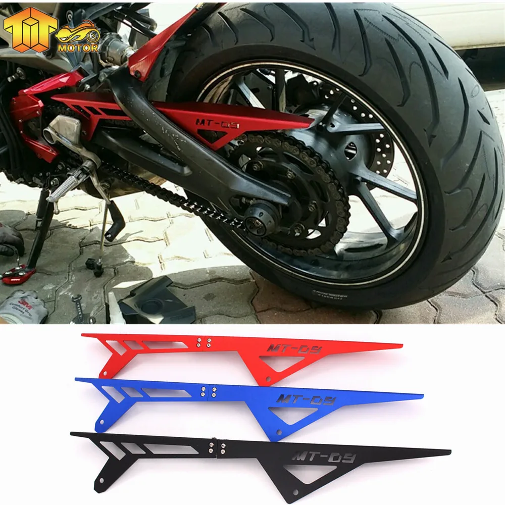 

CK CATTLE KING Motorcycle Aluminum Chain Protector Guard Cover For Yamaha MT-09 FZ-09 FJ-09 MT09 Tracer 2014 2015 2016 2017 2018