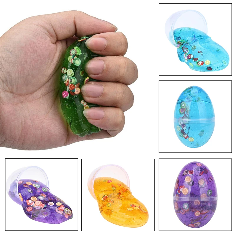 

Egg Colorful Slime Scented Modeling Clay Fun Funny Gadgets Novelty Interesting Toys Learning Education Hobbies Birthday Gift