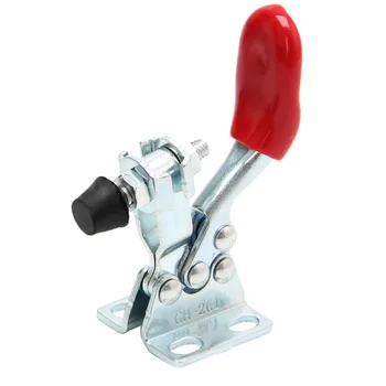 

1Pc Metal Horizontal Quick Release Hand Tool Toggle Clamp For Fixing Workpiece