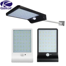 36 светодиодный s светодиодный светильник на солнечной батарее, уличный светильник с тремя режимами движения, водонепроницаемый настенный светильник, светильник s для улицы, сада, стены, улицы