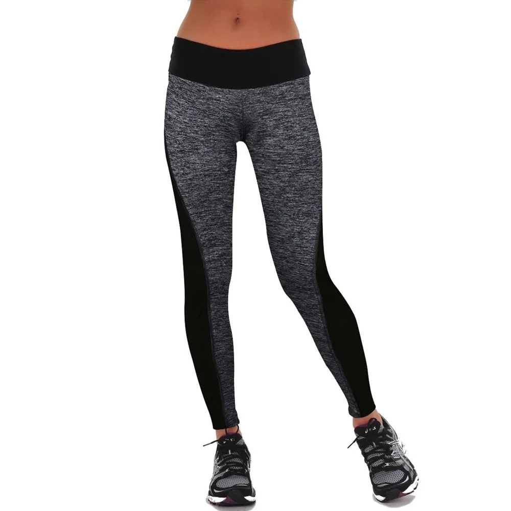 

Soft Comfortable High Waist Yoga Pants Women Patchwork Yoga Sports Trousers Athletic Gym Workout Fitness Yoga Leggings Pants