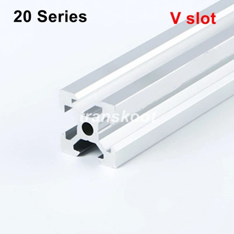 

Industrial European Standard 3D Printer Frame Silver Oxide Anodized V Slot Linear Rail Aluminum Extrusion Profile 2020 Series