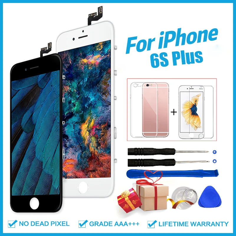 

For iPhone 6S Plus With Force 3D Touch Screen 100% No Dead Pixel High Quality Display Digitizer Assembly Pantalla Replacement