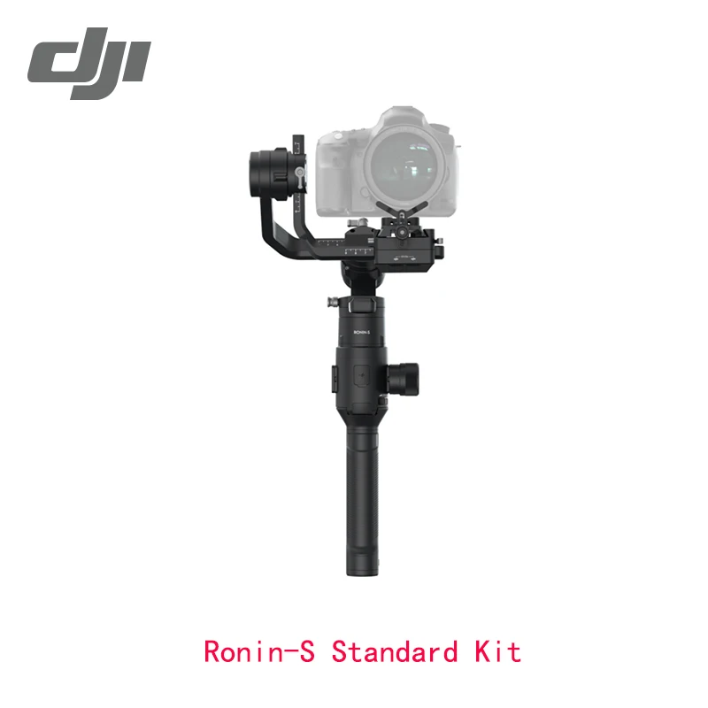DJI Ronin S предметов первой необходимости/Стандартный комплект превосходное 3-осевая стабилизация Камера Управление 3,6 кг грузоподъемность Ёмкость Срок службы батареи 12hrs - Цвет: Ronin-S Standard