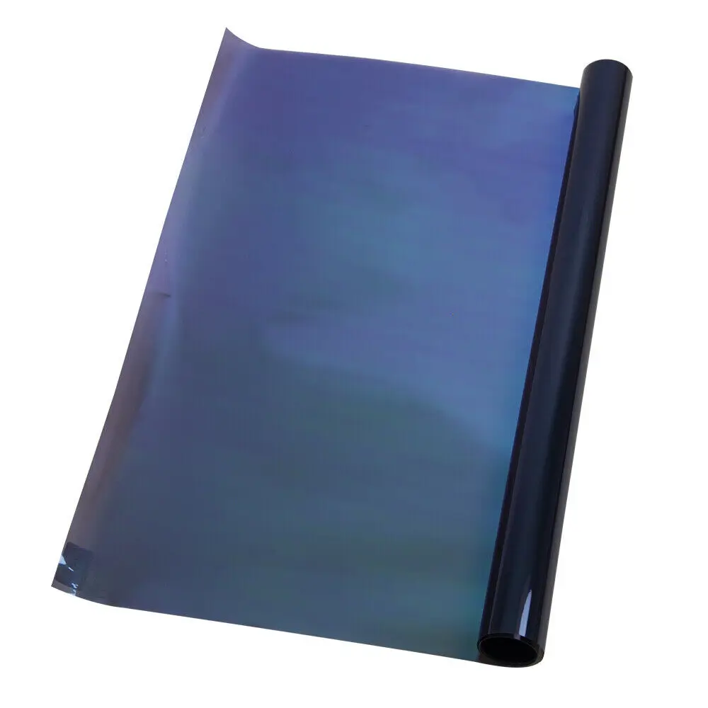 

Sunice 15%VLT Solar tint Chameleon Rainbow Effect Privacy Window Film Sunshade Decorative Glass Vinyl Car side windshield film