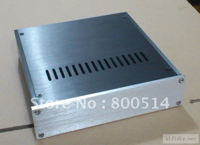 TK L 2205 2 mini Full aluminum Power amp chassis AMP Enclosure headphone amp case PSU Box DIY