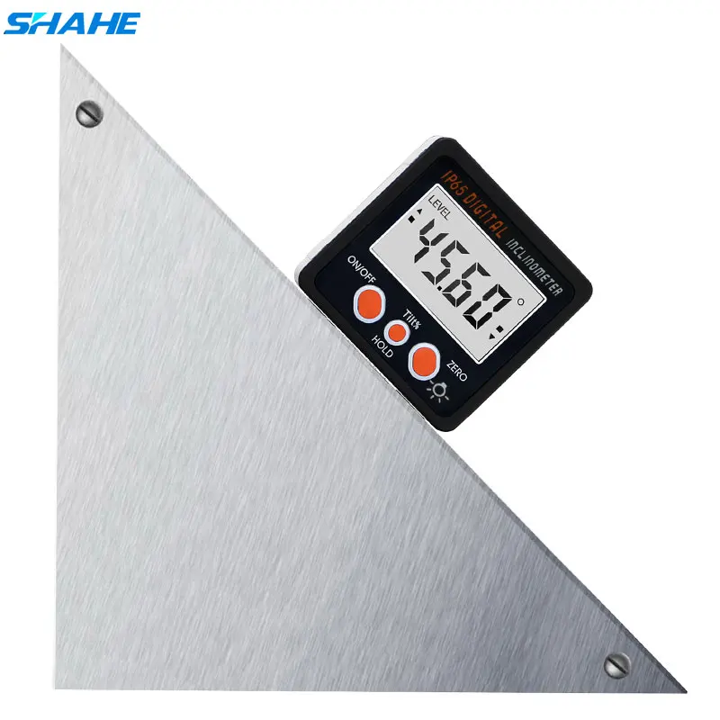 

Digital Inclinometer Bevel Gauge Protractor Angle Finder With Backlight IP65 Waterproof Magnets base inside,for miter saw
